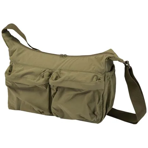 Bolso bandolera para portátil Calli de 33 cm de GRS, de nailon reciclado