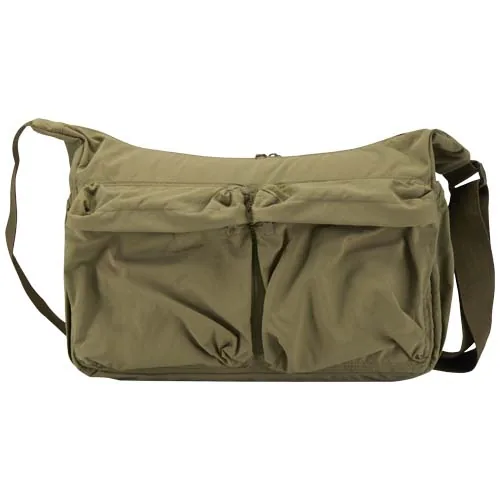 Bolso bandolera para portátil Calli de 33 cm de GRS, de nailon reciclado