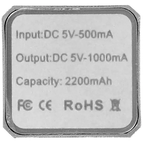 Batería externa de 2200 mAh 