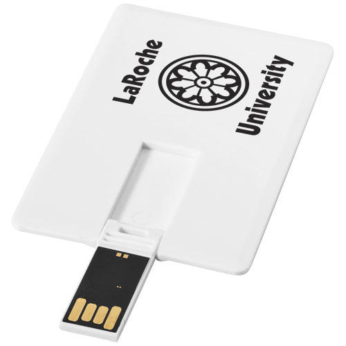 Memoria USB diseño tarjeta de 4 GB 
