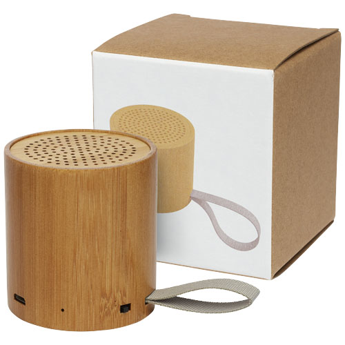 Altavoz Bluetooth de bambú 