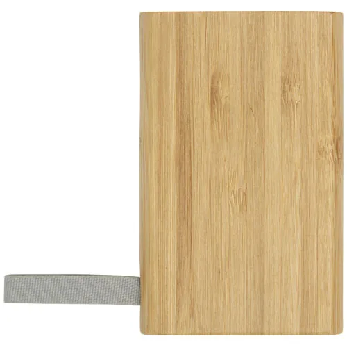 Batería externa de 5000 mAh de bambú 