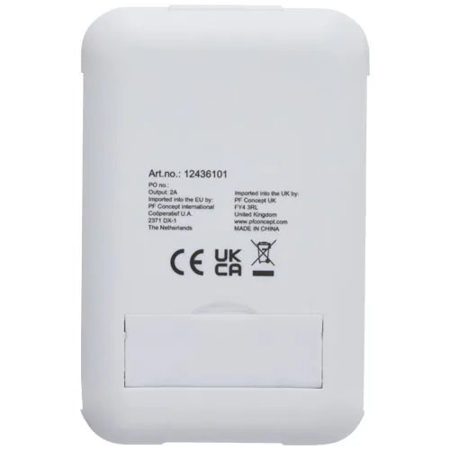 Cable de carga modular de plástico reciclado con soporte para teléfono 