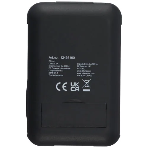 Cable de carga modular de plástico reciclado con soporte para teléfono 