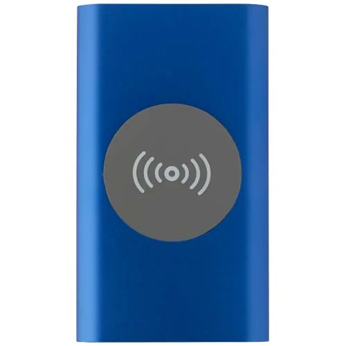 Batería externa inalámbrica tipo C de aluminio reciclado de 4000 mAh 