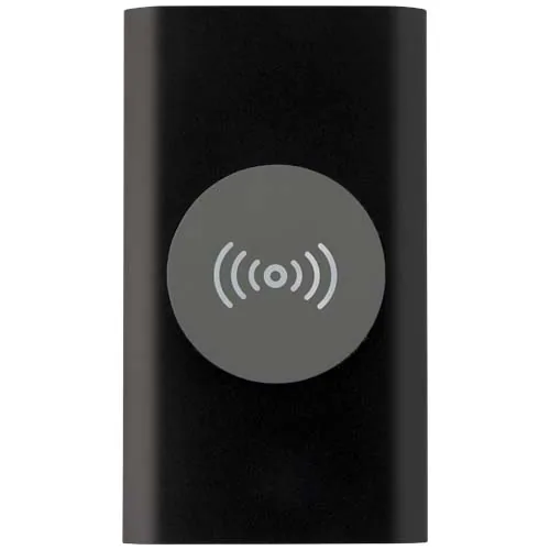 Batería externa inalámbrica tipo C de aluminio reciclado de 4000 mAh 