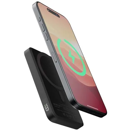 BATERÍA EXTERNA INALÁMBRICA MAGNÉTICA DE 5000 MAH 