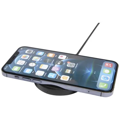 Base de carga inalámbrica de plástico reciclado de 15 W 