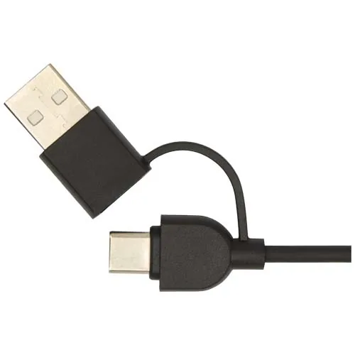 Base de carga inalámbrica de plástico reciclado de 15 W 