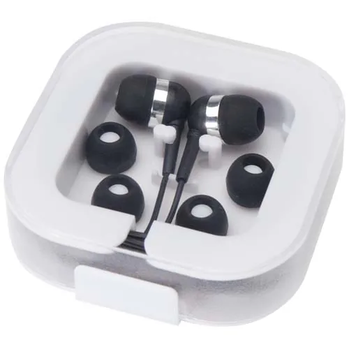 Auriculares tipo C con cable y caja de plástico reciclado 