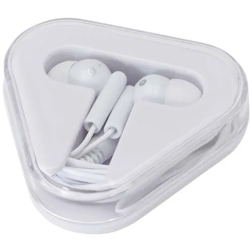 AURICULARES CON CAJA DE PLÁSTICO RECICLADO 