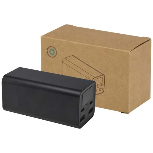 BATERÍA EXTERNA PARA PORTÁTIL DE ALUMINIO RECICLADO DE 20 000 MAH Y 70 W 