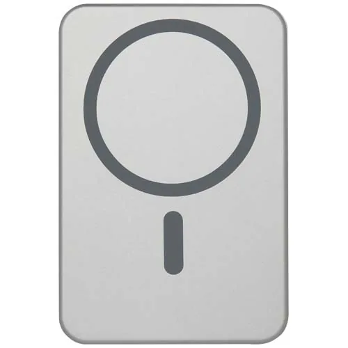 Batería externa magnética Avis de 5000 mAh fabricada con aluminio reciclado RCS