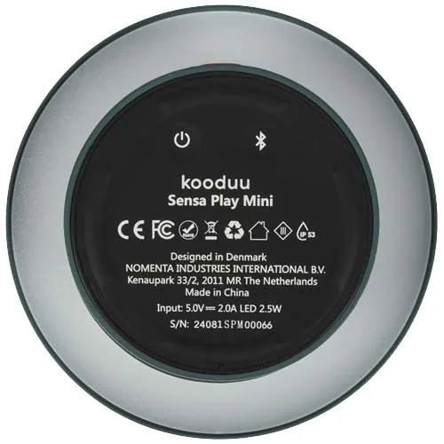 Altavoz portátil y lámpara 