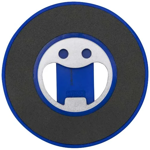 Soporte para teléfono magnético de plástico reciclado con abrebotellas 