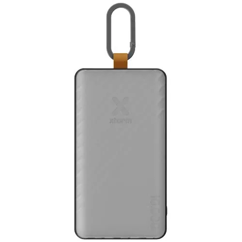 Batería externa solar de 10 000 mAh y 15 W con luz 