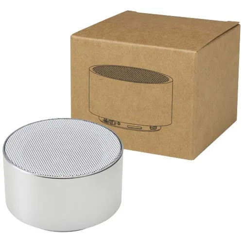 Altavoz inalámbrico Bluetooth® de aluminio reciclado de 3 W 