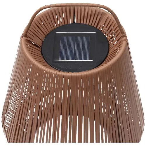 Pantalla de lámpara portátil reciclada 