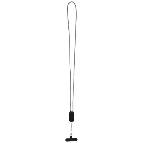 Lanyard de plástico reciclado para smartphone con cable integrado 5 en 1 de 27 W 