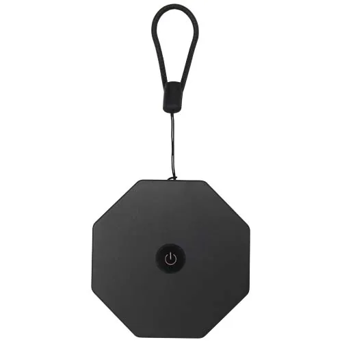negro intenso Lámpara de mesa plegable de plástico reciclado Celestia