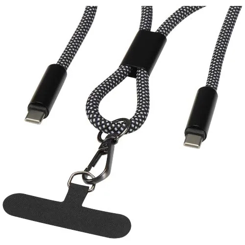 Cable de carga SMART de 65 W de RPET con cordón
