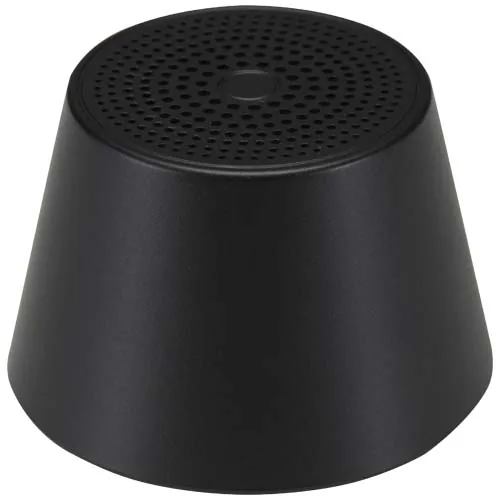 negro intenso Altavoz magnético SMART de 3 W de aluminio reciclado
