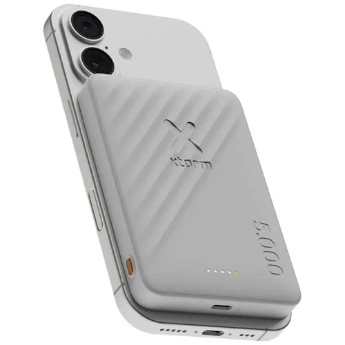 BATERÍA EXTERNA INALÁMBRICA DE 15 W Y 5000 MAH XTORM GO2