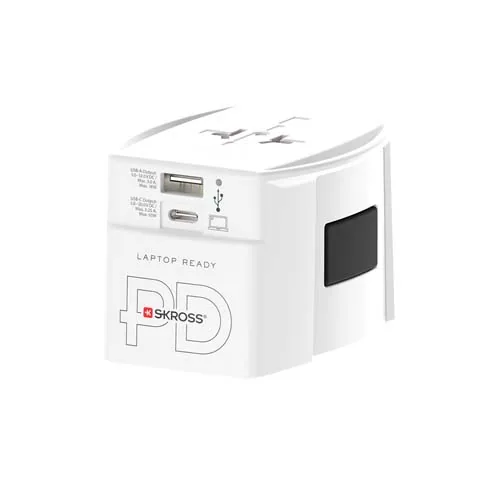 ADAPTADOR UNIVERSAL SKROSS® MUV AC65PD CON CABLE USB-C