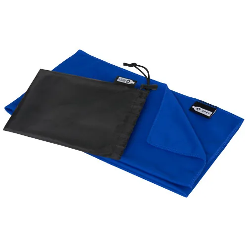 Toalla refrescante deportiva de PET reciclado con bolsa 80 x 30 cm 