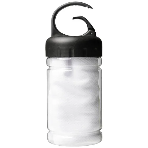 Toalla refrescante en bote de PET 