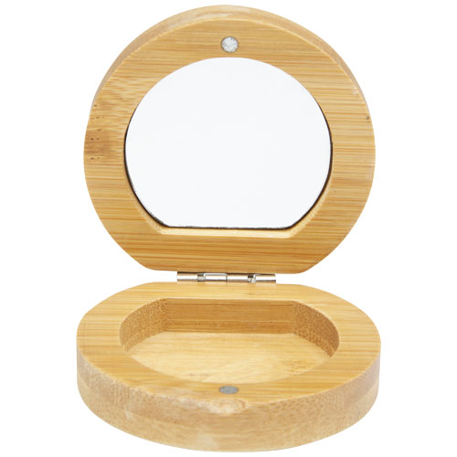 Espejo de bolsillo de bambú 