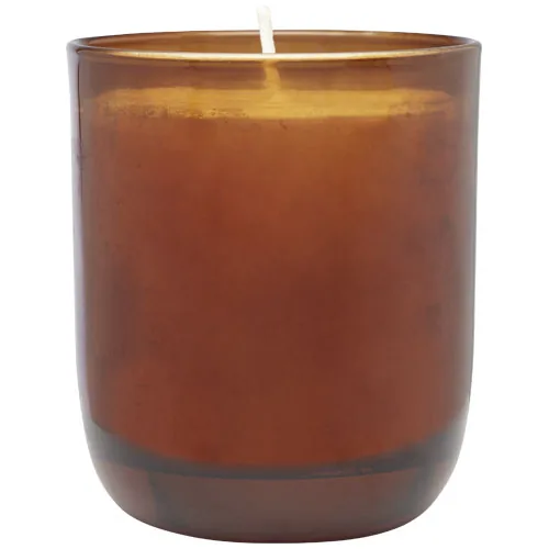 Dispensador de jabón de manos de 250 ml y juego de velas perfumadas de 150 g con fragancia de bambú 