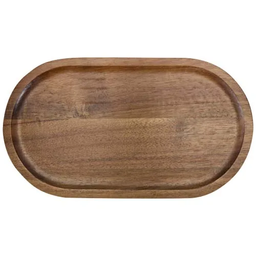 Bandeja de madera de acacia 