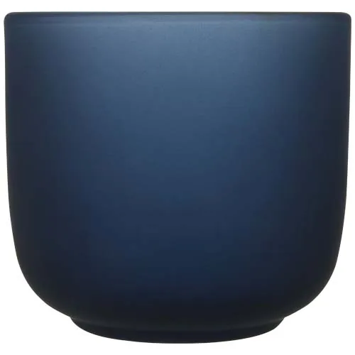 Set de bandeja de madera y vasos de vidrio acabado mate 