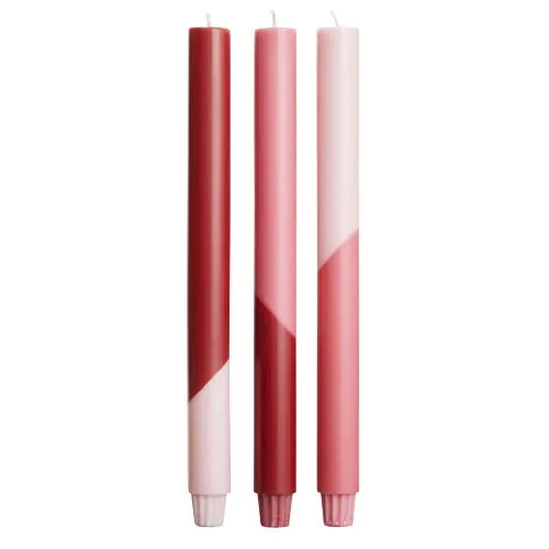Velas diagonales - set de 3 