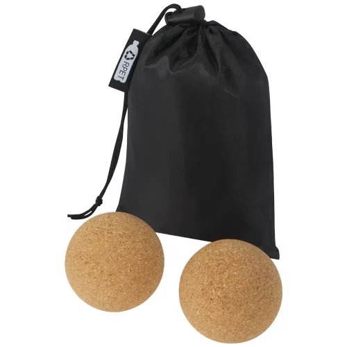 Pelota de corcho para yoga 