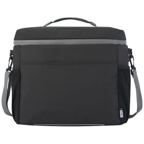 Bolsa isotérmica de 22 l para 20 latas de material reciclado GRS resistente al agua 