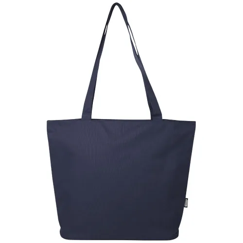 Bolsa Tote con cremallera de material reciclado GRS de 20 l 