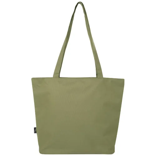 Bolsa Tote con cremallera de material reciclado GRS de 20 l 