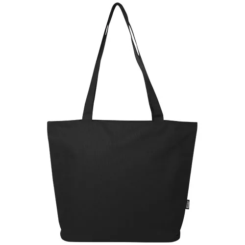 Bolsa Tote con cremallera de material reciclado GRS de 20 l 