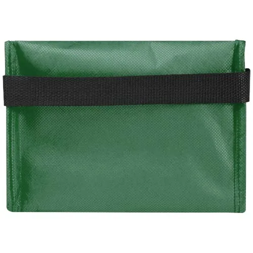 Bolsa isotérmica para 6 latas no tejida de material reciclado GRS de 4 l 