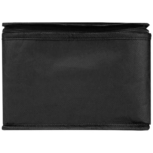 Bolsa isotérmica para 6 latas no tejida de material reciclado GRS de 4 l 