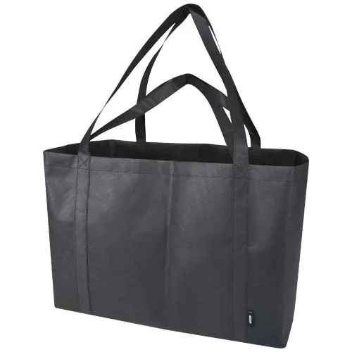 Bolsa Tote no tejida de material reciclado GRS extragrande de 65 l 