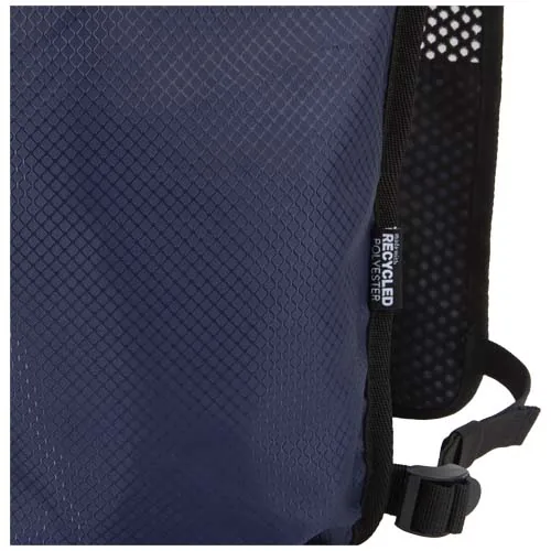 Chaleco de running de material reciclado con certificado GRS y mochila de hidratación de 5 L 