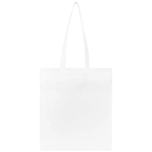 Bolsa Tote de 6 l para convenciones de material no tejido reciclado con certificado GRS 