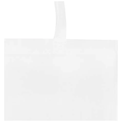 Bolsa Tote de 6 l para convenciones de material no tejido reciclado con certificado GRS 