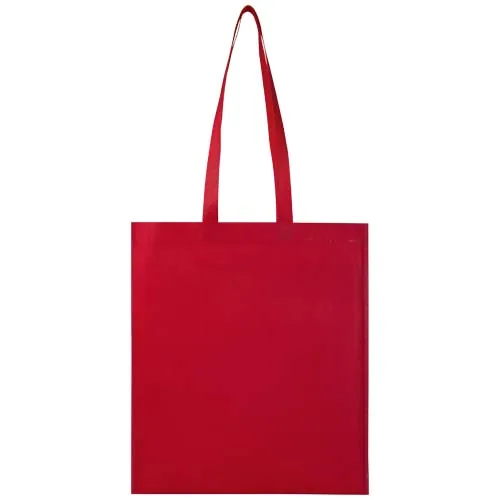 Bolsa Tote de 6 l para convenciones de material no tejido reciclado con certificado GRS 