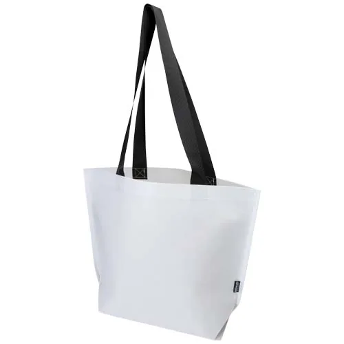 BOLSA TOTE 18L DE MATERIAL RECICLADO GRS CON DOBLE LAMINADO 