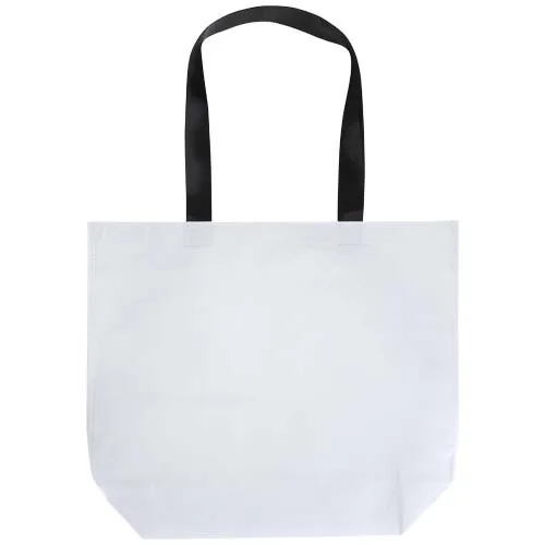 Bolsa Tote gran tamaño de 30l de material reciclado GRS con doble laminado 