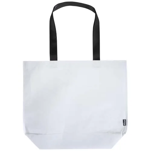 Bolsa Tote gran tamaño de 30l de material reciclado GRS con doble laminado 
